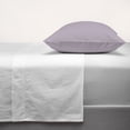 thumbnail image 4 of Purity Home 100% Organic Cotton Pillowcases, 300 Thread Count Percale, Breathable, Super Soft, & Cozy 2-Piece - King Lavender, 4 of 5