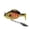 L, variante sur Trois Générations de Poissons Sauteurs Creux Appât Souple en Plomb Fond Suspendu Paillettes Rotatives Queue en T Appât Souple en Plomb pour Poissons