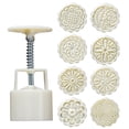 thumbnail image 1 of TIELUTT DIY Powerful Mooncake Flower Square Traditional Chocolate Melts Valentines Baking Baby Cakes compatible with Machine Pie Candy compatible with Machine Chocolate Tray for Cake Baking, 1 of 6