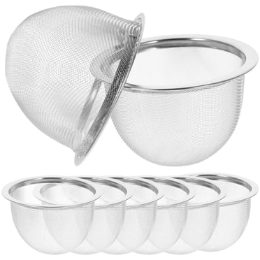 UPGRATOR Ensemble Infuseur à Thé 8 Pcs Filtre Feuilles de Thé pour Thés en Feuilles Lâches