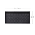 thumbnail image 3 of Mainstays Manor 17x35 Boot Tray, High-Walled, Waterproof Floor Protector, Geometric Black, for Entryway, Mudroom, Garage, 3 of 6