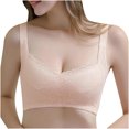 thumbnail image 4 of Timegard Plus Size Bras for Women No Underwire Lace Lightweight Full Coverage Comfort Daily Bralette, 4 of 7