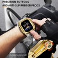 thumbnail image 4 of Mod Kit Stainless Steel Case for Apple Watch Series 10 46mm Rugged Metal Bumper Case Protective Wristband Replacement Band for iWatch 46 mm, 4 of 6