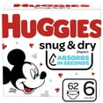 thumbnail image 1 of Couches HUGGIES Snug & Dry, Emballage Giga, 1 of 8