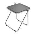 thumbnail image 2 of GROWTH TANK Small Foldable TV Tray Table Coffee Table Living Room Dinner Table Folding Snack Table for Dormitory Yard Apartment Gray, 2 of 9