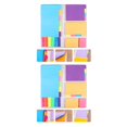 thumbnail image 3 of Ruiboury Multipurpose Notes Book Suitable For Various Tasks And Situations Highlight Mark Pad Sticky Notes 2Set, 3 of 6