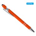 thumbnail image 3 of Unique Bargains Ballpoint Pen with Stylus Tip, Medium Point, 1.0mm, Black Ink, 6 Pack, 3 of 5