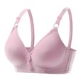 thumbnail image 2 of AherBiu Wireless Bras for Women Plus Size Comfort Soft Full Coverage High Support Push up Bralette Solid Color Bras, 2 of 9