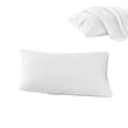 thumbnail image 3 of Czzoypi Pillow Covers (White), Body Pillow Pillowcase Medium Cool Pillowcase Pillow Pouch Brushed Fabric Pillowcase Cool Pillowcase Suitable For Sound Sleepers Soft Breathable Pillowcase Envelope, 3 of 6