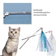 thumbnail image 2 of QualitChoice Bâton Taquin pour Chat Léger Portable Jouet pour Chats Réutilisable Brillant Exercice Exquis Imperméable Interactif pour Animaux Bleu 1 Pce, 2 of 6