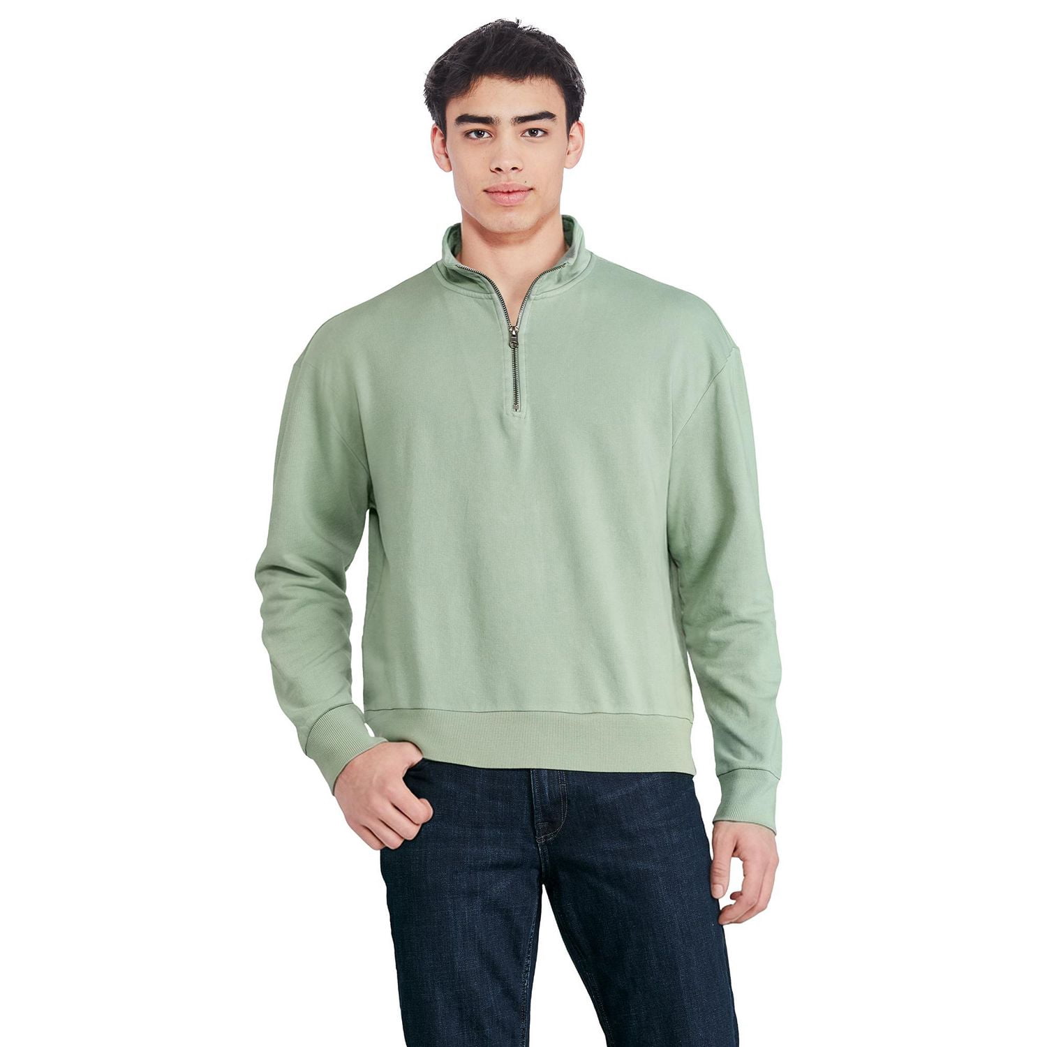 George Men's Quarter Zip Sweatshirt
