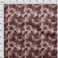 thumbnail image 4 of oneOone Silk Tabby Brown Fabric Abstracts Craft Projects Decor Fabric Printed By The Yard 42 Inch Wide, 4 of 4