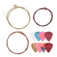 thumbnail image 4 of Corde de Guitare, Guitare Jouant Accessoires Celluloïd Pic Set Guitare Coloré Pic Set Wear- pour Instrument à Cordes, 4 of 8