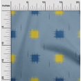 thumbnail image 1 of oneOone Cotton Cambric Fabric Small Motif Ikat Print Sewing Fabric BTY 56 Inch Wide, 1 of 4
