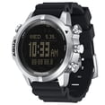 thumbnail image 1 of Men Sports Digital Analog Watch Diving Watch Steel Business Wrist Watch Altimeter Compass 100m Waterproof, 1 of 7
