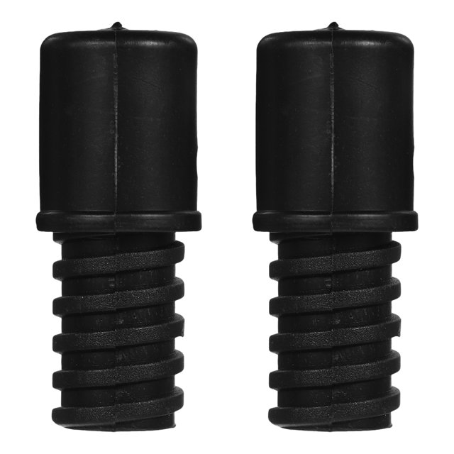 2 Pcs Capuchon d'Extrémité de Vadrouille de Nettoyage Poignée de Vadrouille de Rechange Poignée de Poignée de Remplacement pour Tige de Porte-Poussière