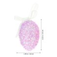 thumbnail image 2 of 12pcs Easter Egg Hanging Decor Easter DIY Hanging Pendants Party Adornments, 2 of 7