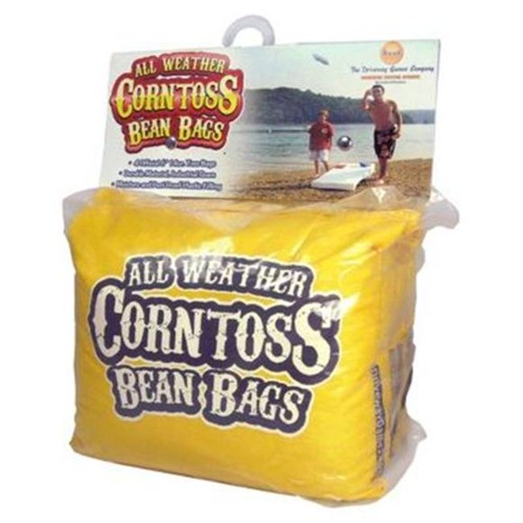 Driveway Games CTBGS-AC-00111 All Weather Corntoss Bean Bags, Yellow