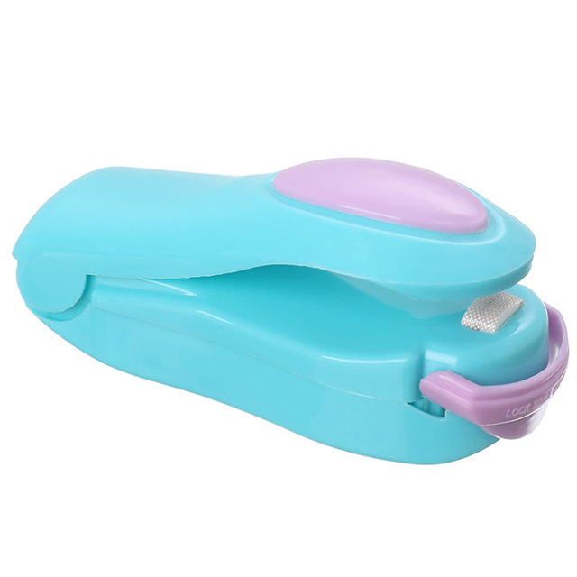 Mini Scelleuse de Sacs, Mini Scelleuse Portative pour la Maison, Scelleuse de Sacs Thermique Portative, Mini Scelleuse de Sacs Thermique Machine de Scellage Machine de Scellage à Pression Manuelle pour Conserver l'Air et Conserver les Aliments