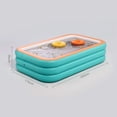thumbnail image 2 of Thickened Foldable Inflatable Swimming Pool with Awning Slide - 2.1m 3-Layer Design for Kids and Adults, Backyard Family Fun, Easy Setup & Storage, Single Pool for Summer Cooling and Play, 2 of 6