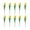 C, variant on Binwennn Day Outdoor Flowers🌷 Silk Never Die Remain Fresh And Always Beautiful. Each Pack Comes With 10 Carnations Forsythia Flowers Winter Jasmine Garland Flower Hanging Flower Pot Wall Flowers
