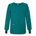 thumbnail image 3 of Adar Universal Round Neck Warm-Up Jacket (Available in 39 Colors), 3 of 5