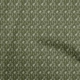 thumbnail image 1 of oneOone Cotton Poplin Dark Green Fabric Floral Sewing Craft Projects Fabric Prints By Yard 56 Inch Wide, 1 of 5