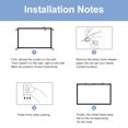 thumbnail image 3 of 120 Inch Projector Screen 4:3 HD 4K Foldable Portable Double Sided Projection Anti-Crease Movie Screen, 3 of 8