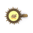 thumbnail image 1 of Cuckold Hard Land Tortoise Hairpin Sun Headwear Retro Metal Clips Pin, 1 of 3