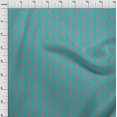 thumbnail image 3 of oneOone Cotton Poplin Fabric Leaves Block Print Fabric By Yard 42 Inch Wide, 3 of 4