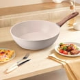thumbnail image 4 of Chmadoxn Gadgets de Cuisine, Accessoires de Cuisine, Poêle à Frire en Céramique Antiadhésive avec Couvercle Poêle à Omelette Compatible Induction Poêle à Omelette avec Poignée Résistante à la Chaleur et à l'Usure Poêle à Frire Antiadhésive, 4 of 8