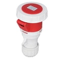 thumbnail image 2 of Industrial Connector, Brass Contacts IP67 Protection High Efficiency Aviation Male Plug 4 Pin 3P+E AC  for Power Plants for Water Conservancy, 2 of 7