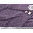 thumbnail image 3 of Soimoi Gray polyester Crepe Fabric Polka Dots Print Fabric by Yard 52 Inch Wide, 3 of 3