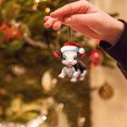 thumbnail image 4 of TopLLC Christmas Decoration Personalized Cow Gift Christmas Tree Hanging Decoration Ornaments, 4 of 4