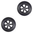 thumbnail image 1 of Xuanheng 2 Pcs Roues de Rollator Accessoires de Fauteuil Roulant 12 Pouces Pneus Pleins Antidérapants Noir, 1 of 8
