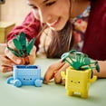 thumbnail image 4 of LEGO Botanicals Happy Plants Building Toy for Kids, Girls, and Boys 9+ - Playroom Decor for Desk or Shelf - Birthday Gift Idea for Young Gardeners - Artificial Indoor Plant for Play & Display - 10349, 4 of 8