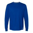 thumbnail image 1 of Russell Athletic Essential 60/40 Performance Long Sleeve T-Shirt, M, Royal, 1 of 4