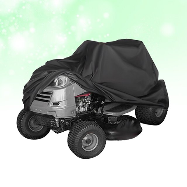 OUNONA Grass Machine Cover Outdoor Protector For Lawn Mowers Black Uv And Durable Design For Conditions
