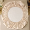 thumbnail image 4 of Naittoop Water Proof Bed Hats Single Piece Thickened Cotton Mattress Protector Fall And Winter Bedspread Bed Sheet, 4 of 6
