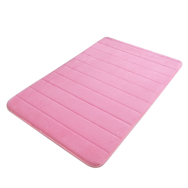 Fesfesfes Foam Bath Mat Absorbent Shower Rug Quickly Dry Technology Bathroom Bedroom Floor Decor Comfortable Underfoot Bathroom Bedroom Floor Shower Rug Decor