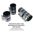 thumbnail image 4 of Transemion Steel Car Piston Ring Compressor Protection Adjustable Tool Vehicle Lawn Mower Installer Accessories with Wrench 4inch, 4 of 6