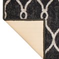 thumbnail image 3 of 2x5' Sharaya Charcoal Printed Floor Mat, 3 of 5