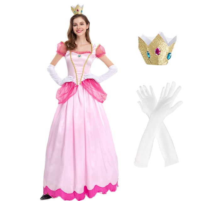 Déguisement de Cosplay pour Femmes Princess, Robe de Soirée