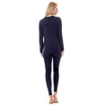 thumbnail image 3 of LANBAOSI Ensemble de sous-Vêtements Thermiques pour Femmes Couches de Base Douces Caleçons Longs Ensemble Chaud d'Hiver Haut et Bas Taille P-2TG, 3 of 7
