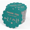 thumbnail image 4 of Inkdotpot Rose Gold Foil Paper Hang Tags Thank You From The New Wedding Favor Tags 50 Piece, 4 of 6