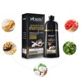 thumbnail image 2 of AFD Coconut Oil Essence Hair Color Shampoo Moisturizing Hair Color Shampoo, 500ml (Black), 2 of 6