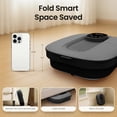 thumbnail image 3 of MaxKare Collapsible Foot Spa Bath Massager with Heat, Digital Display Remote Control, 6 Large Massage Rollers, Black, 3 of 9