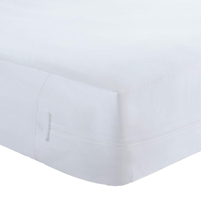 Bed Bug Blocker Protège-Matelas Tout-en-un, California Très Grand, Blanc