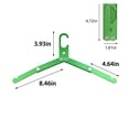 thumbnail image 3 of Portable Aluminum Alloy Folding Clothes Rack for Camping, Lightweight Travel Drying Rack Windproof Grooves, Rustproof Foldable Hanger for Business Trip Outdoor, 3 of 8