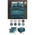 thumbnail image 2 of Grace Living Aashvi Crinkle Velvet 3pc Comforter Set - 2 Pillow Shams, 1 Comforter, 2 of 5